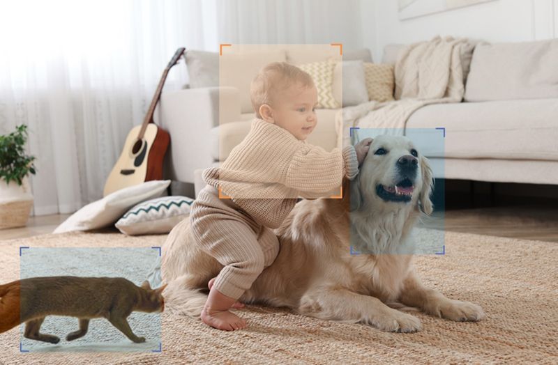 Foscam R8M Motorisert WIFI innendørs overvåkningskamera